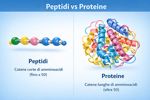 Peptidi vs Proteine